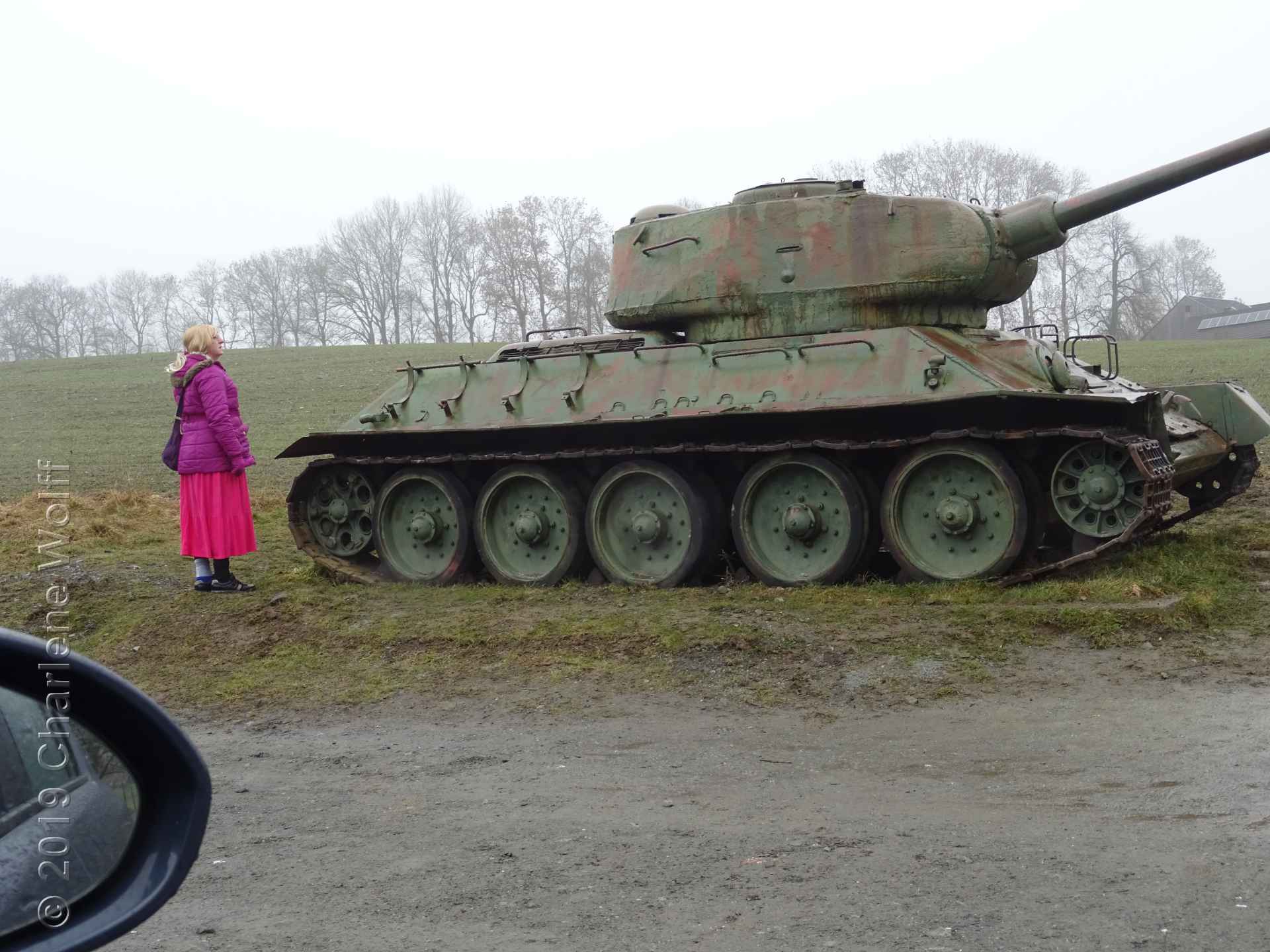 T34 Panzer in Mödlareuth