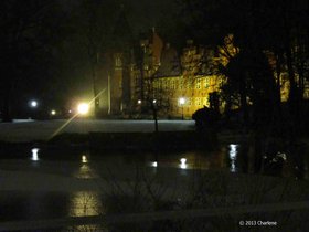 Bergedorfer Schloss im Winter