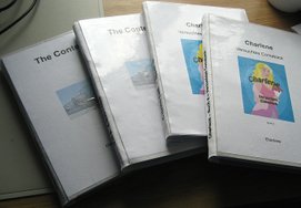 4 Bände des Romans "Charlene" von Charlene Wolff