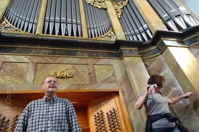 Organist und Orgel
