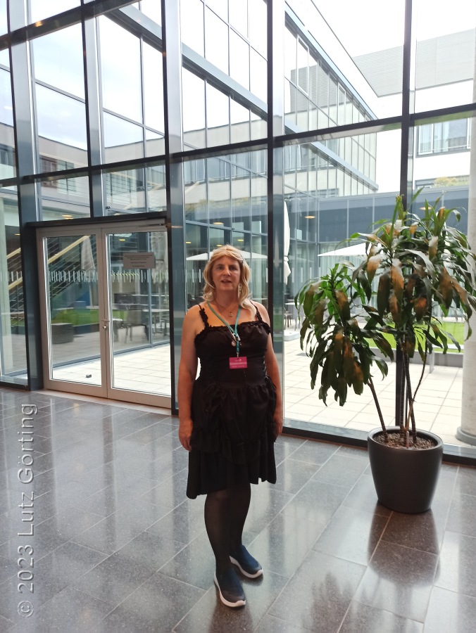 Charlene im Thüringer Landtag